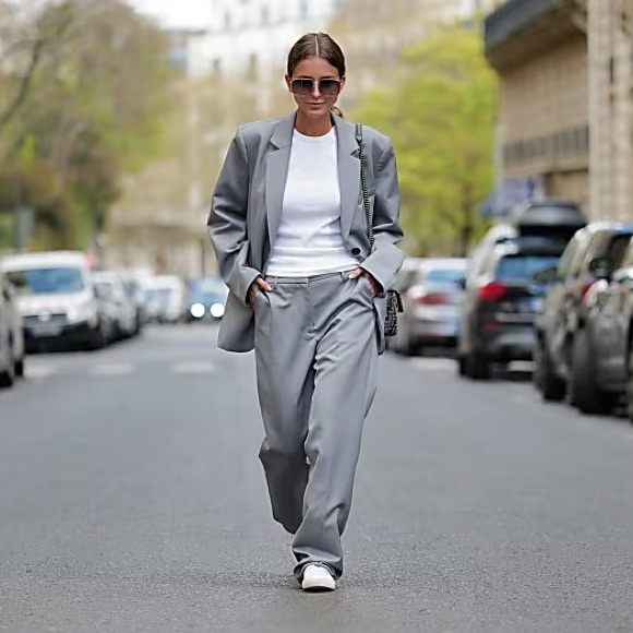 Ralph Lauren Glen Check Double-Breasted Wool Blazer - Picture 7 of 15